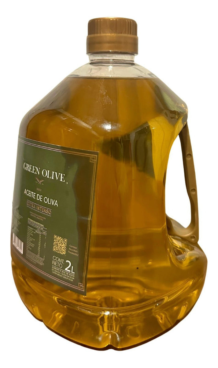 Kit 2 Azeites De Oliva Extra Virgem Argentino 2 Litros Green Olive