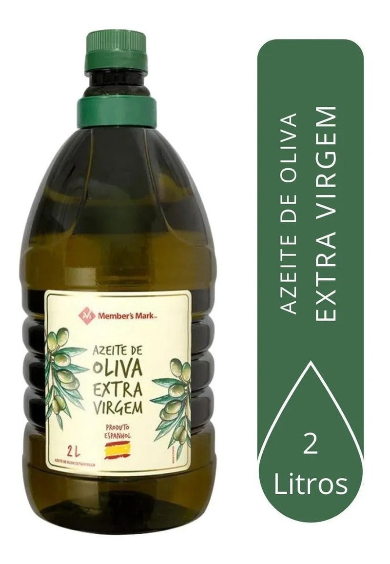 Kit 2 Azeite De Oliva Extra Virgem Espanhol Member's Mark 2 L