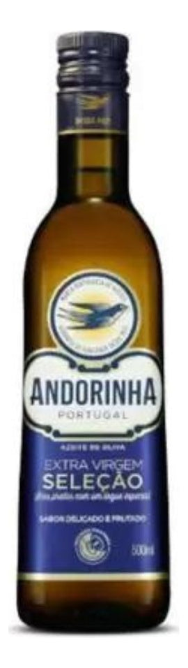 Kit C/6 Azeite De Oliva Extra Virgem Seleção Andorinha 500ml