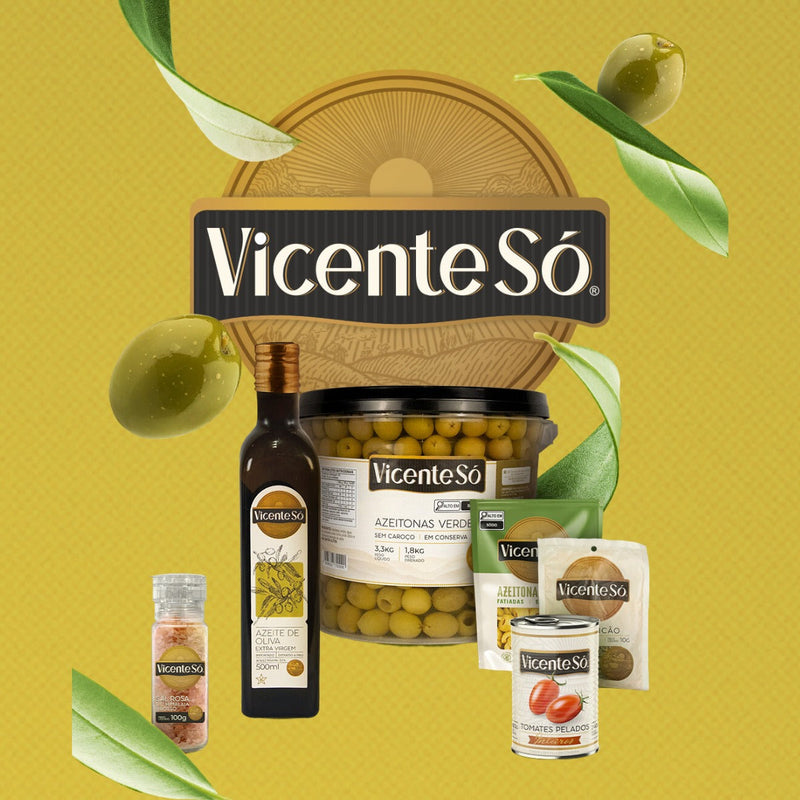 Kit Com 6 Unidades Azeite De Oliva Extra Virgem Turquia Vicente Só 250ml