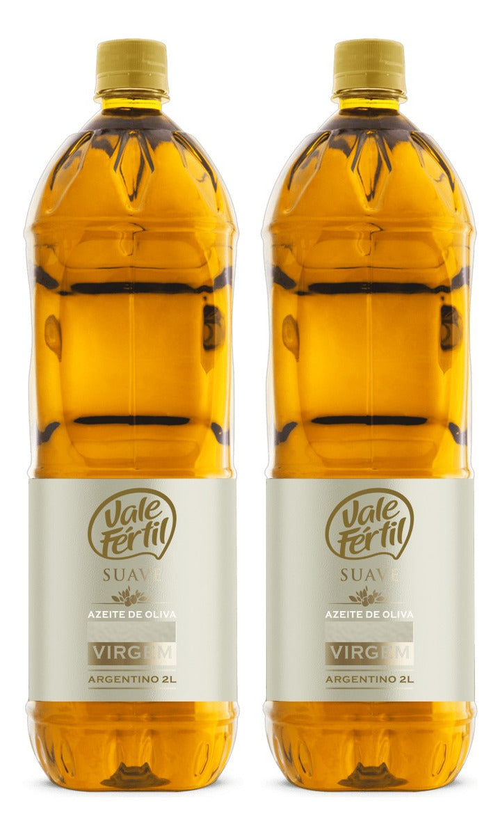 Kit 2 Azeite De Oliva Virgem Argentino Vale Fértil 2l
