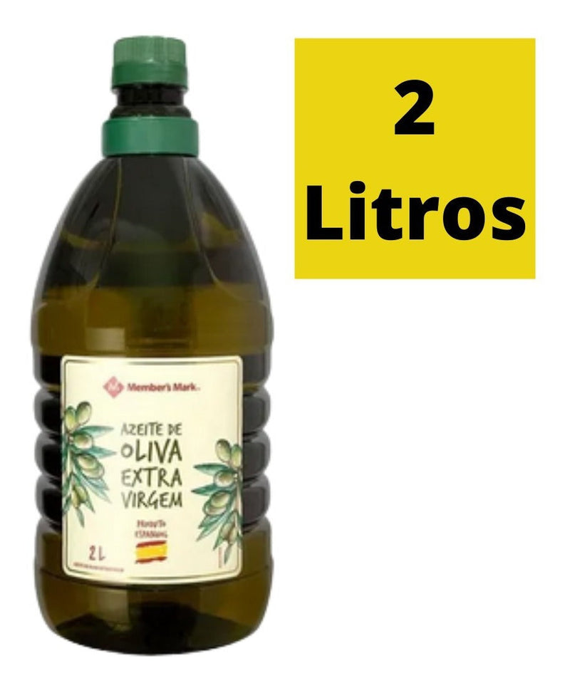 Kit 2 Azeite De Oliva Extra Virgem Espanhol Member's Mark 2 L