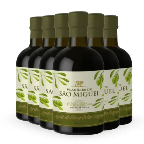 Kit 6 Azeite de Oliva Planícies de São Miguel Chef’s Edition 500ml- 6 garrafas